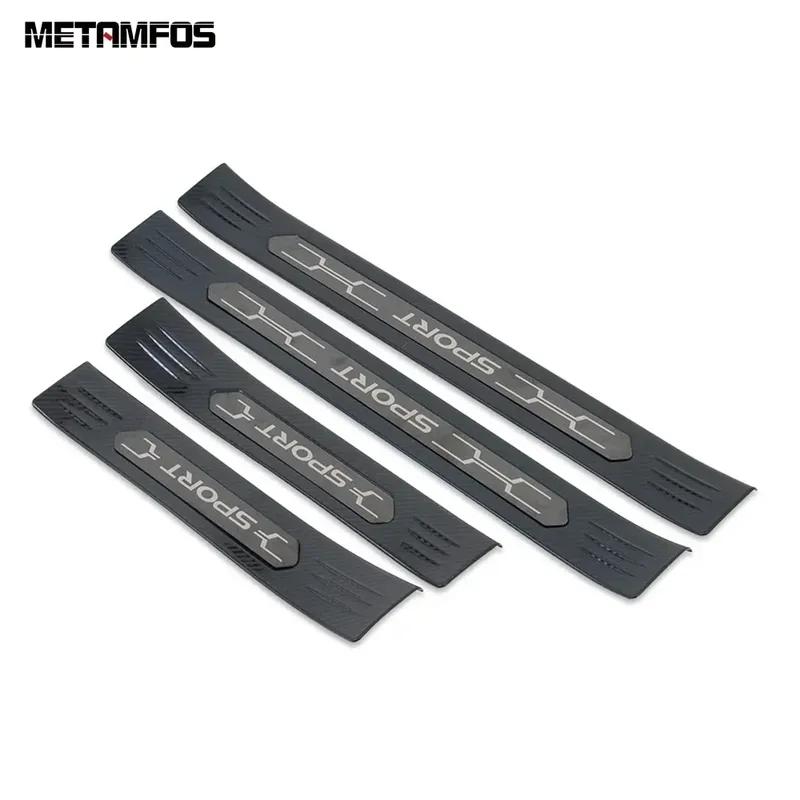 For Toyota Rav4 Rav 4 -  2024 2025 Exterior Door Sill Scuff Plate Welcome Pedal Entry Guard Accessories Car Styling