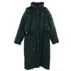 MULBERRY STREET 90s Old Down Coat XL Green Hood Women Used