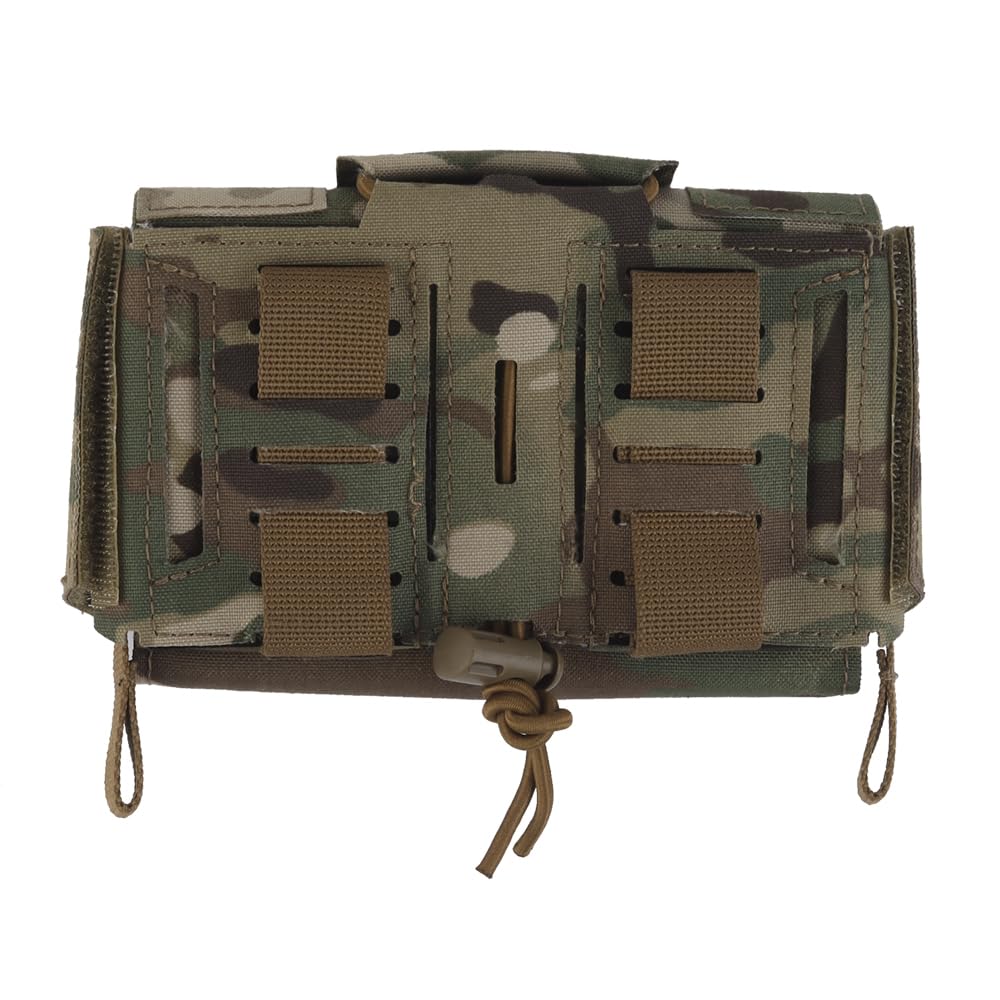 [PHOENIX IKKI] Compact, Removable Inner Bag, Molle Compatible, Belt Loop, Disaster Preparedness, First Aid, Emergency, Medical, Emergency Pouch Bag, C