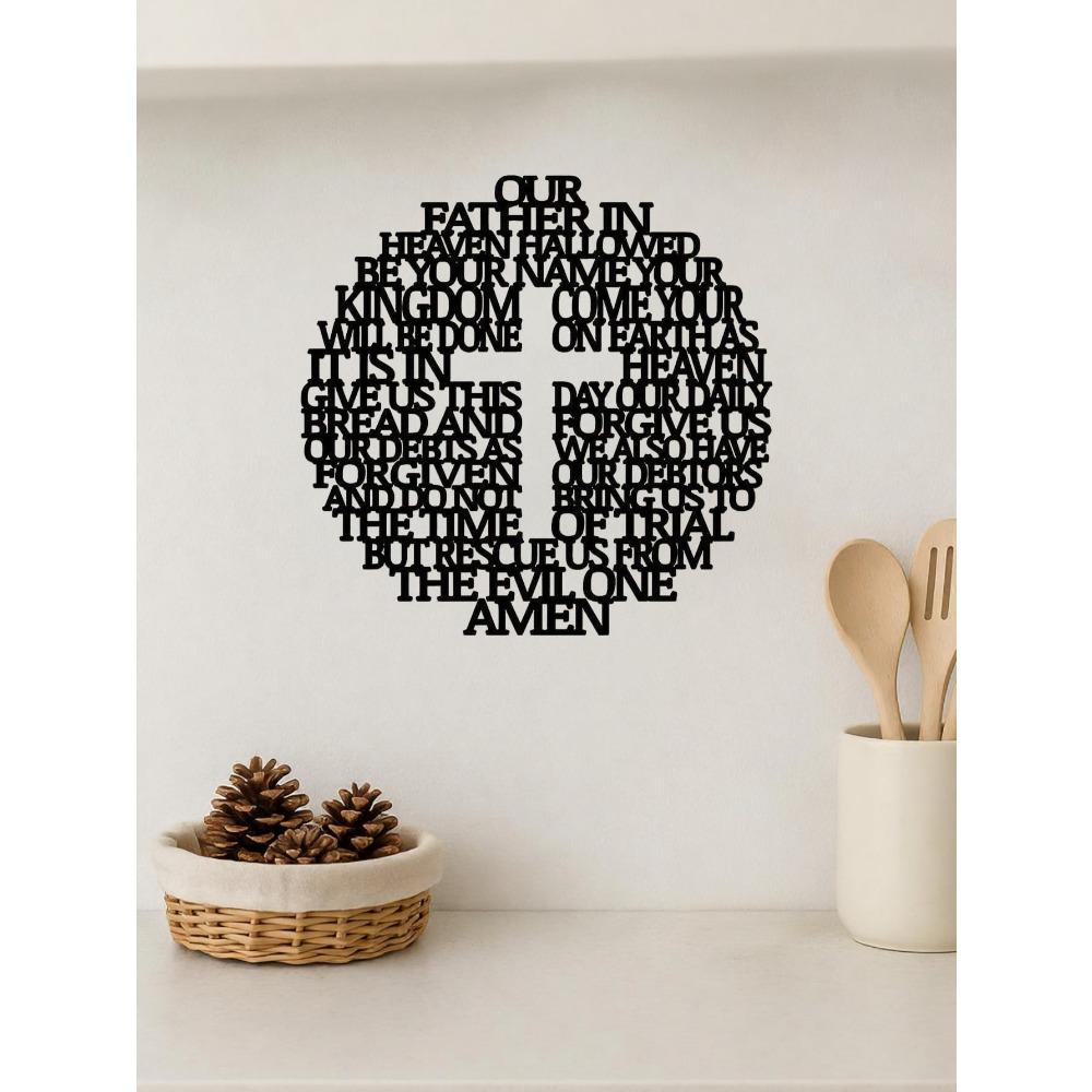 Wrought Iron Wall Art Metal Home Decor for Christmas Easter Holiday Gift