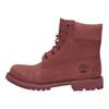 Timberland 6 In Lace Waterproof Boot Comfortable Versatile Short Boots Women Boots Deep-Red A2HR8-ET1