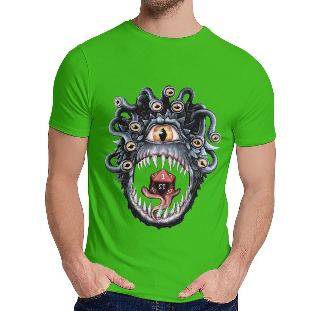 Unisex T Shirt In The Beholder D20 Men T Shirt Dice Critical Comfortable Sale