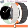 No Gap Silicone Band for Samsung Galaxy Watch 8 40mm 44mm Magnetic Strap for Galaxy Watch 8 Classic 46mm Sports Bracelet Correa