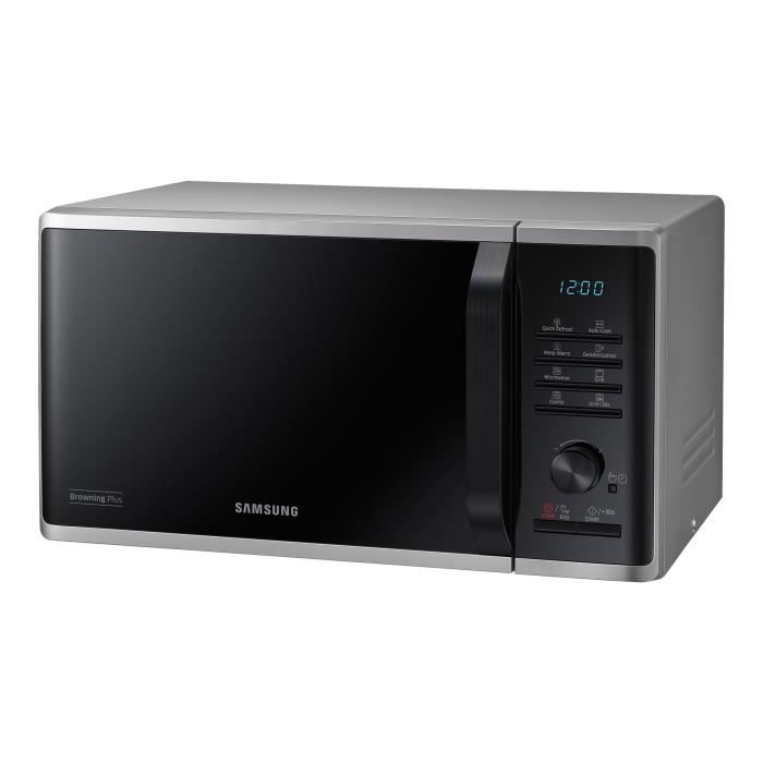 Micro-ondes Grill - Samsung - MG23K3515A - 23 L - 800 W - Noir, Argent