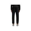 Emporio Armani EA7 SS24 Solid Logo Drawstring Cuffed Casual Pants Men bottoms Black 7M000030-AF10344-UC001