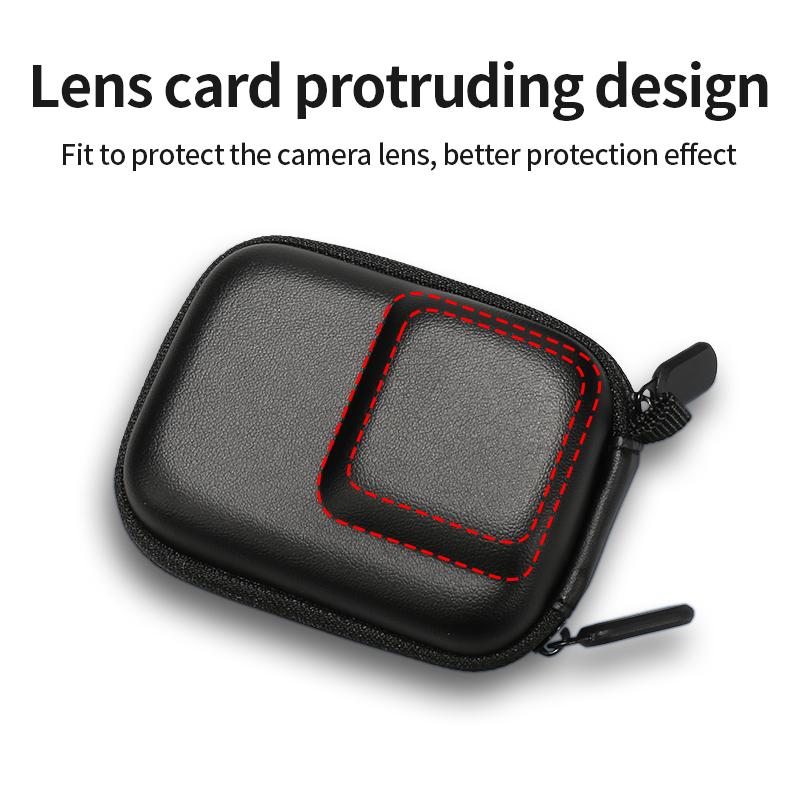 For DJI action4 3 insta ace pro protective storage bag sports camera mini storage bag with hook sports camera accessories