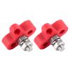 2Pcs Heavy Duty Terminal Stud Power Distribution Negative Post M8 for Trucks RVs Boats