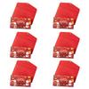 Christmas Cash Gift Envelopes with 6 Slots DIY Money Holder And Gift Card Organizer Holiday Surprise Cash Envelope for Men Women Girls Boys Kids