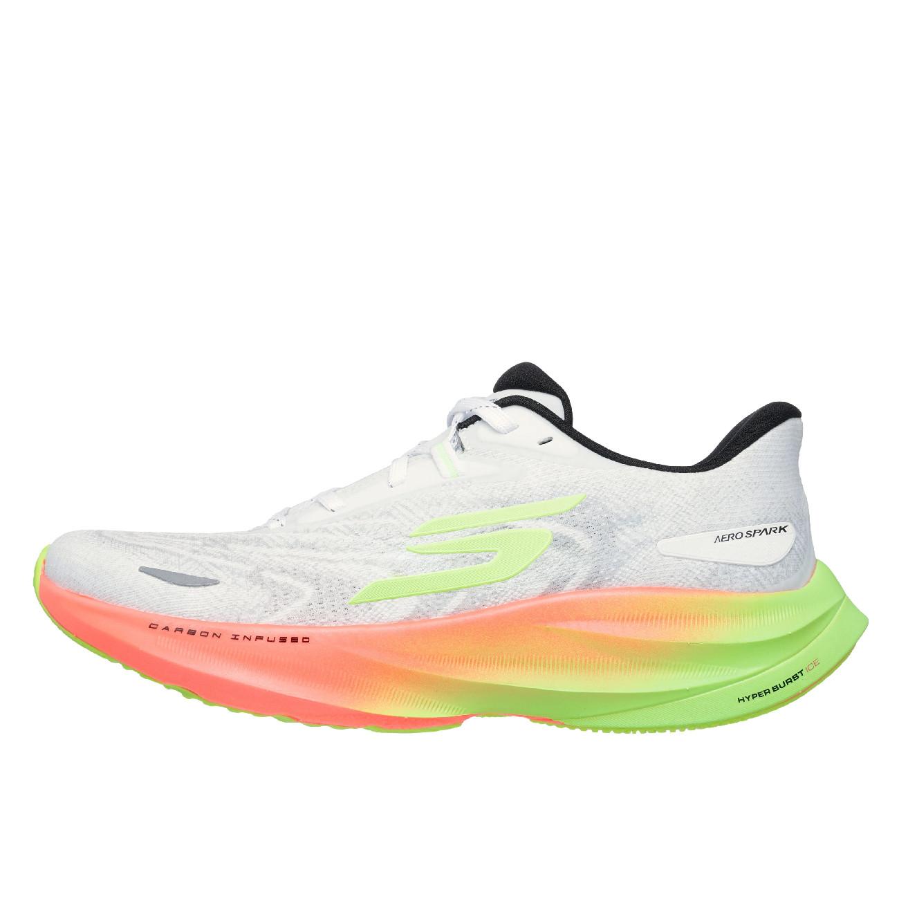 Skechers SKX Aero Spark Продвинутые Тренировочные Двойная Плотность Отскок Комфортные Быстрая Стабильность Технология Спортивная Поддержка Беговые Кроссовки 246200-WMLT 42.5