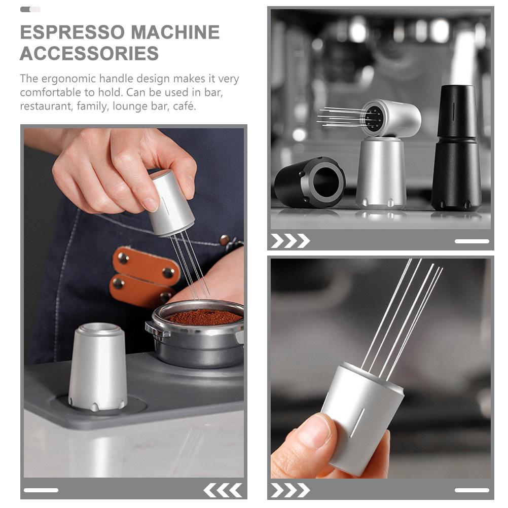 Espresso Coffee Stirrer Distributor Stainless Steel Powder Needle Uniform Distribution Bar Restaurant Family Accessory