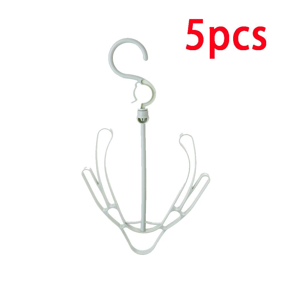 

5 шт. Подвесная полка для обуви, Вешалка для обуви, Крючок для сушки на солнце, Однотонная ветрозащитная полка для обуви