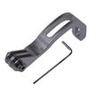Aluminum Alloy Front Fork Light & Camera Mount for Road/Folding Bikes, Compatible with GoPro