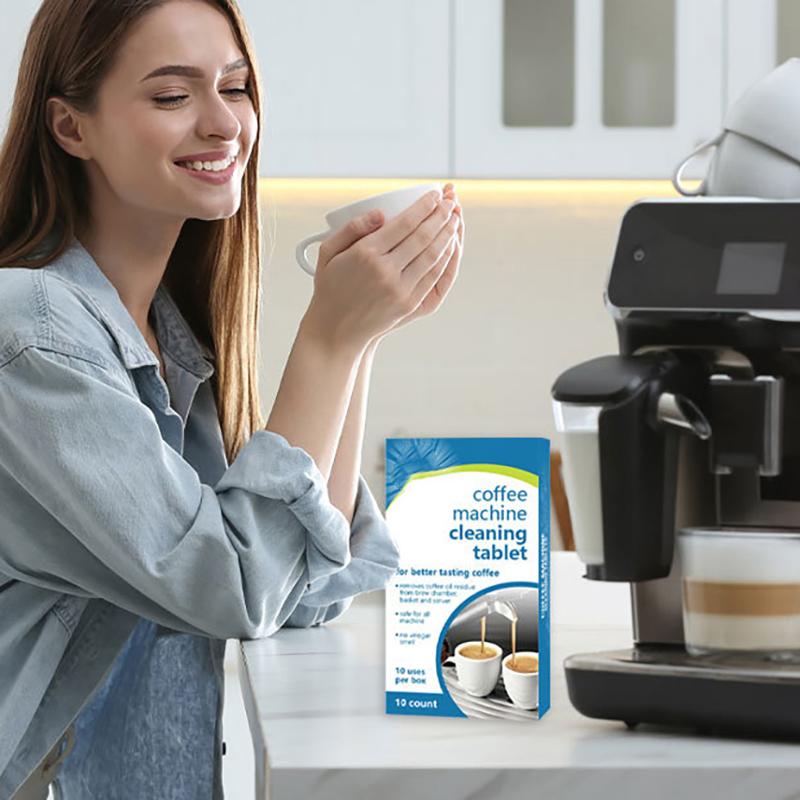 Espresso Machine Cleaning Tablets Descaling-Backflush Oil Remover Solution Cleaner Clean Tablet,Special Cleaning Pill For Coffee