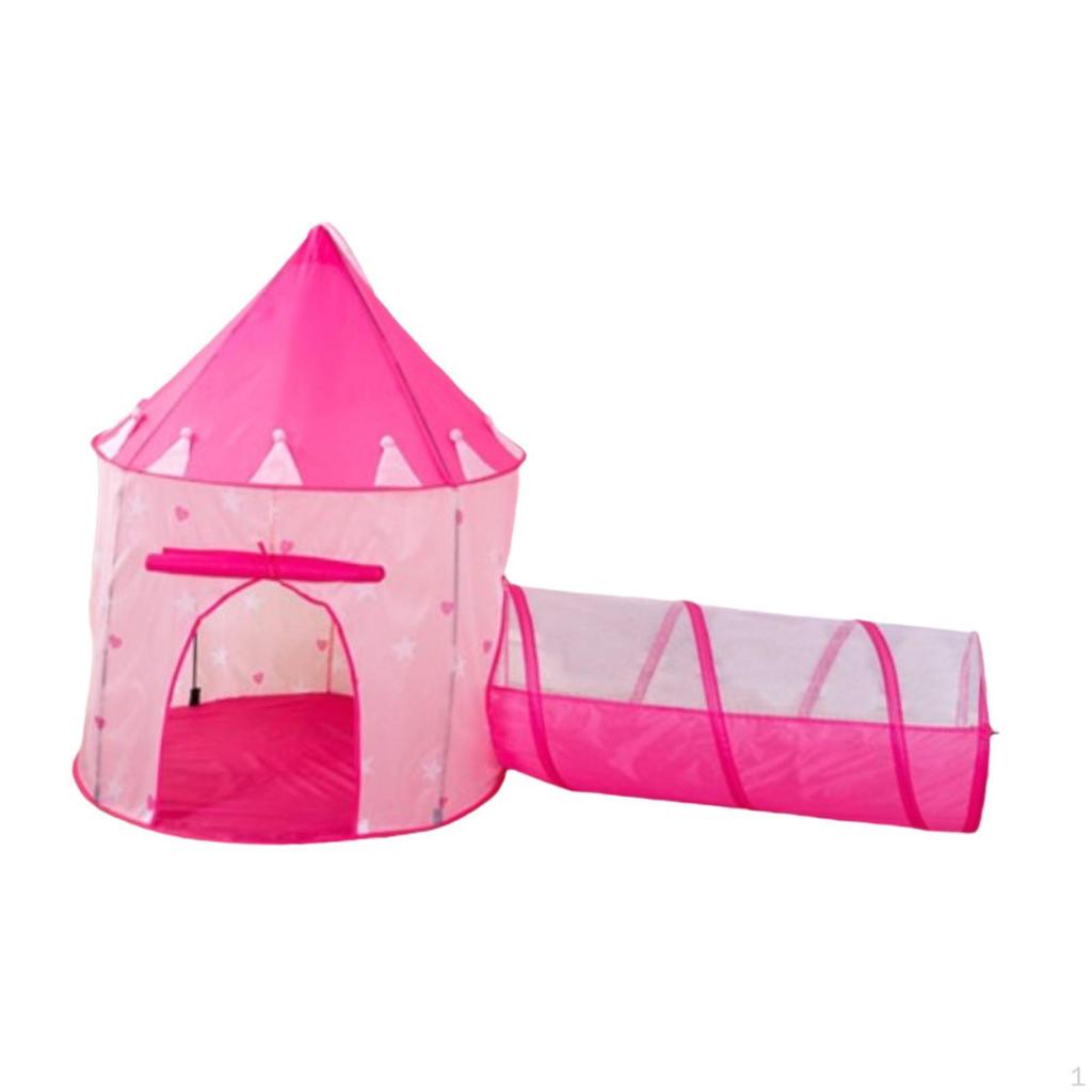 Kids Play Tent Toy Children Indoor Outdoor Playhouse Birthday Gifts Game Party Crawl Tunnel