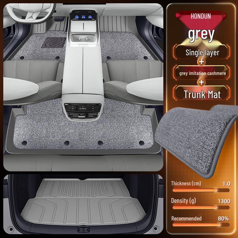 Deep Blue L07 TPE2025 5-Seater Car Floor Mat Set - Interior Carpet Accessories
