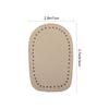 8Pairs High Heeled Shoe Pads Premium Cloth Insoles Foot Cushion Supportive Rear Sole Pads for Pain Relief Walking
