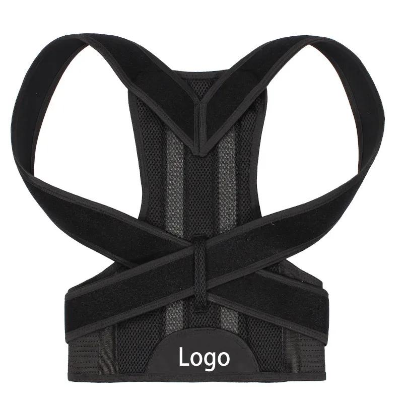 1/3Xl 4Xl Magnetic Back Brace Support Scoliosis Posture Corrector Belt For Spine Pain Relief