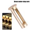 1Pcs Water Tube Connector Water Stop Valve Anti Falling Copper Inner Core Faucet Nozzle 1/2 Inch Stopcock Stop Joint