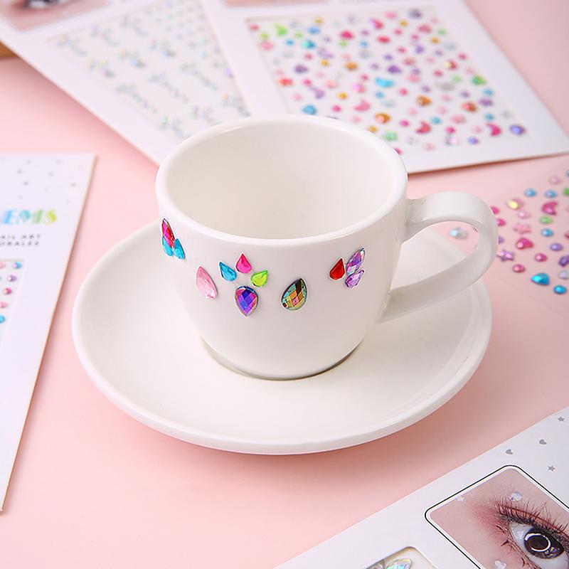 Face Gems Tattoo Eye Jewels Festival Body Make Up Sticker Diamond Pearls