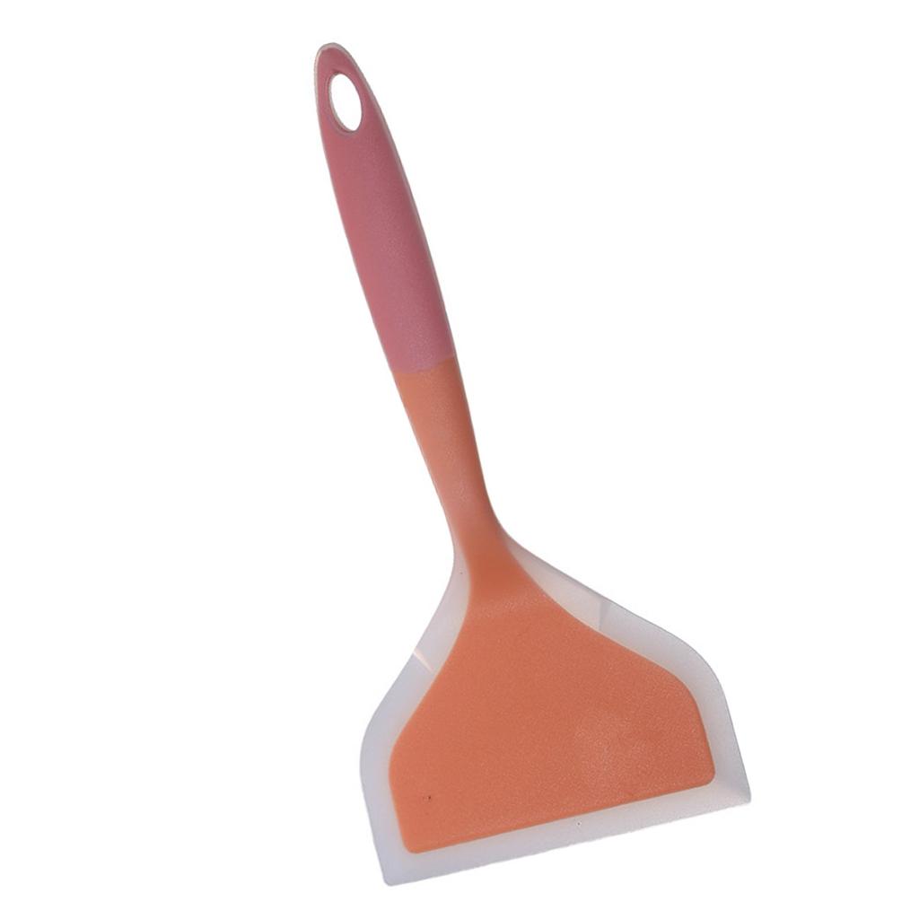 Silicone Spatula Wide Mouth Nonstick Scraper Kitchen Cooking Utensils Spatula Wide Pizza Cooking Tool Easy To Clean