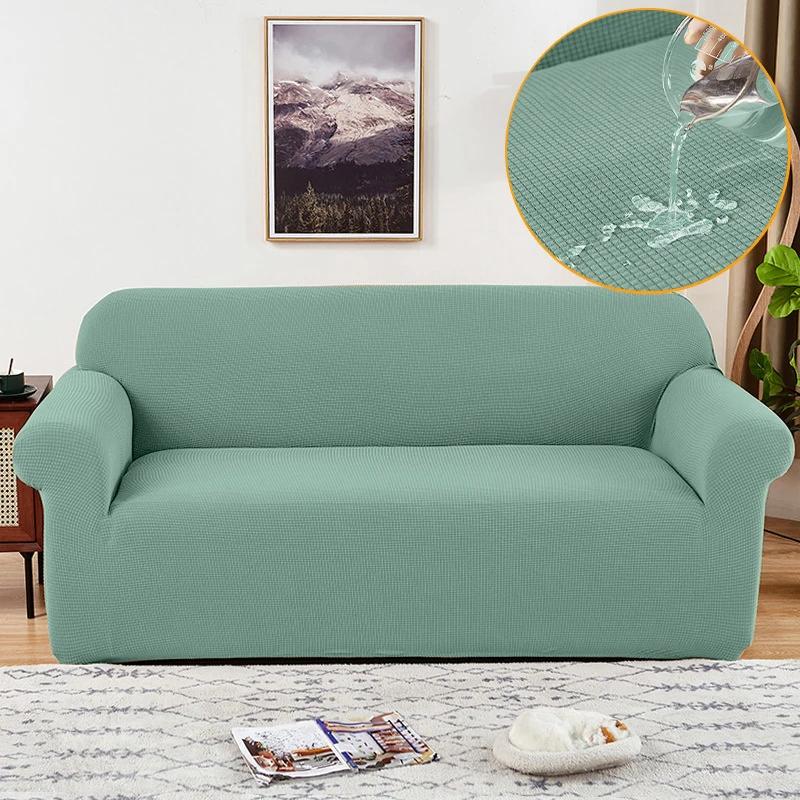 Housse De Protection Imperméable Pour Canapé Et Fauteuil 1/2/3/4 Places, À Carreaux, Extensible, Pour La Maison, Le Salon