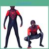 Spider-Man Miles Morales Heldenkostüm Für Alle Geschlechter Perfekt Für Cosplay Und Halloween Jumpsuit Mit Kapuze
