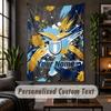 Wall Tapestry Lazio FC Print Custom Name Text Wall Hanging Home Decor