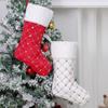 Large Size Christmas Gift Socks Hanging Xmas Gift Bag Candy Bag Christmas Stocking  Christmas Decor