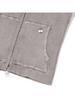 KIRSH Pigment-Dyed Knit Zip-Up [Charcoal]