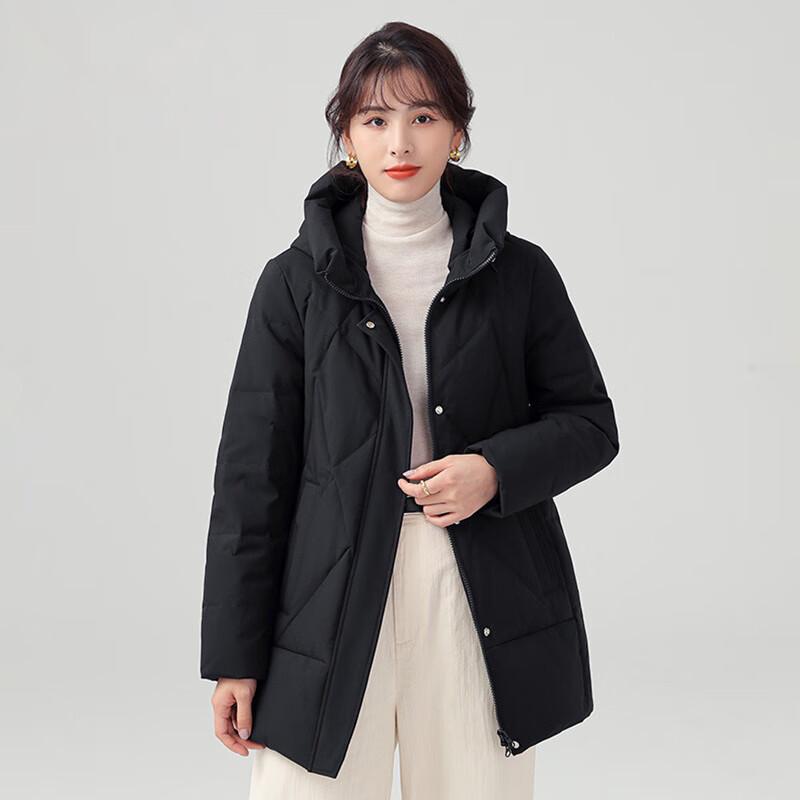 

SNOWFLYING Short Hooded Down Jacket XL