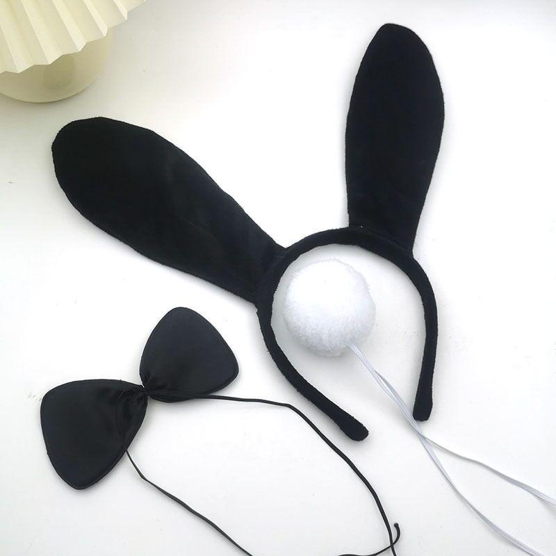 Cross-Border Bunny Ears Headband Set for Easter & Halloween