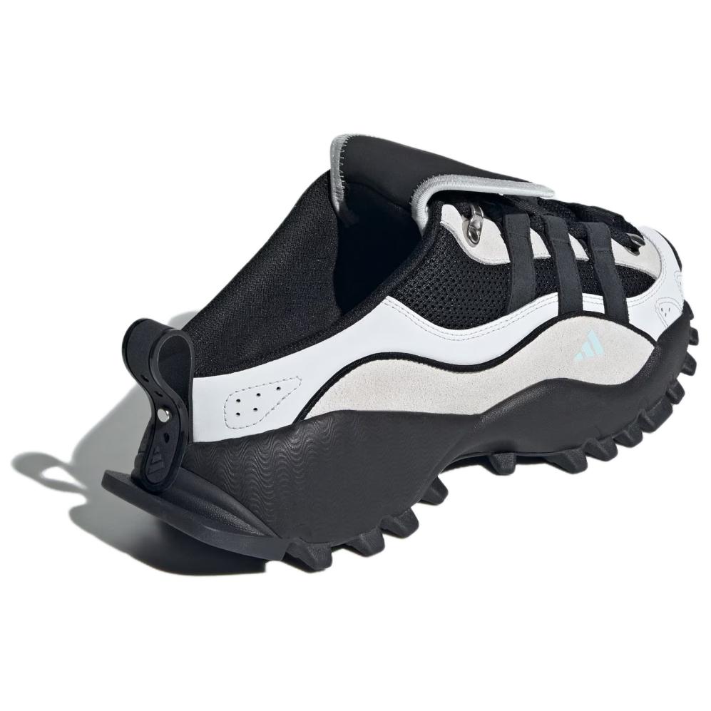 Adidas Seeulater Mule Comfortable Lightweight Anti-Slip Closed-Toe Slippers Unisex Slippers Black Gray JR2457