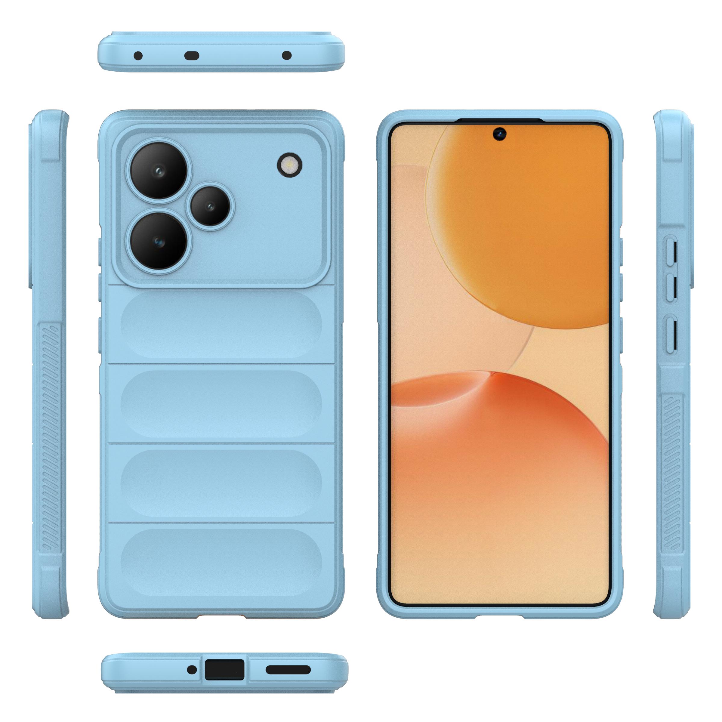 

Для чехла Realme P4 Pro 5G Для Чехол для Realme P4 Pro 5G ТПУ Чехол ударопрочный чехол для телефона Чехол для Realme P4 Pro 5G Индия For Realme P4 Pro 5G светло-синий