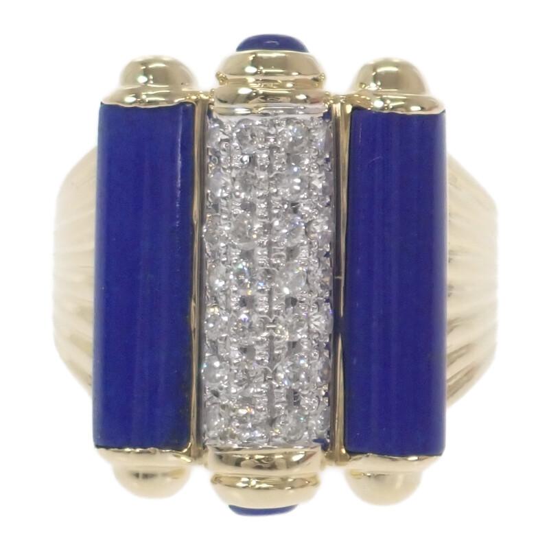 no brand  #14(JP Size) ring K18 yellow gold Women