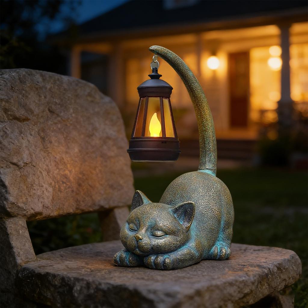 Garden Animal Ornaments Solar Lights Outdoor Courtyard Balcony Atmosphere Lights Yard Decoration