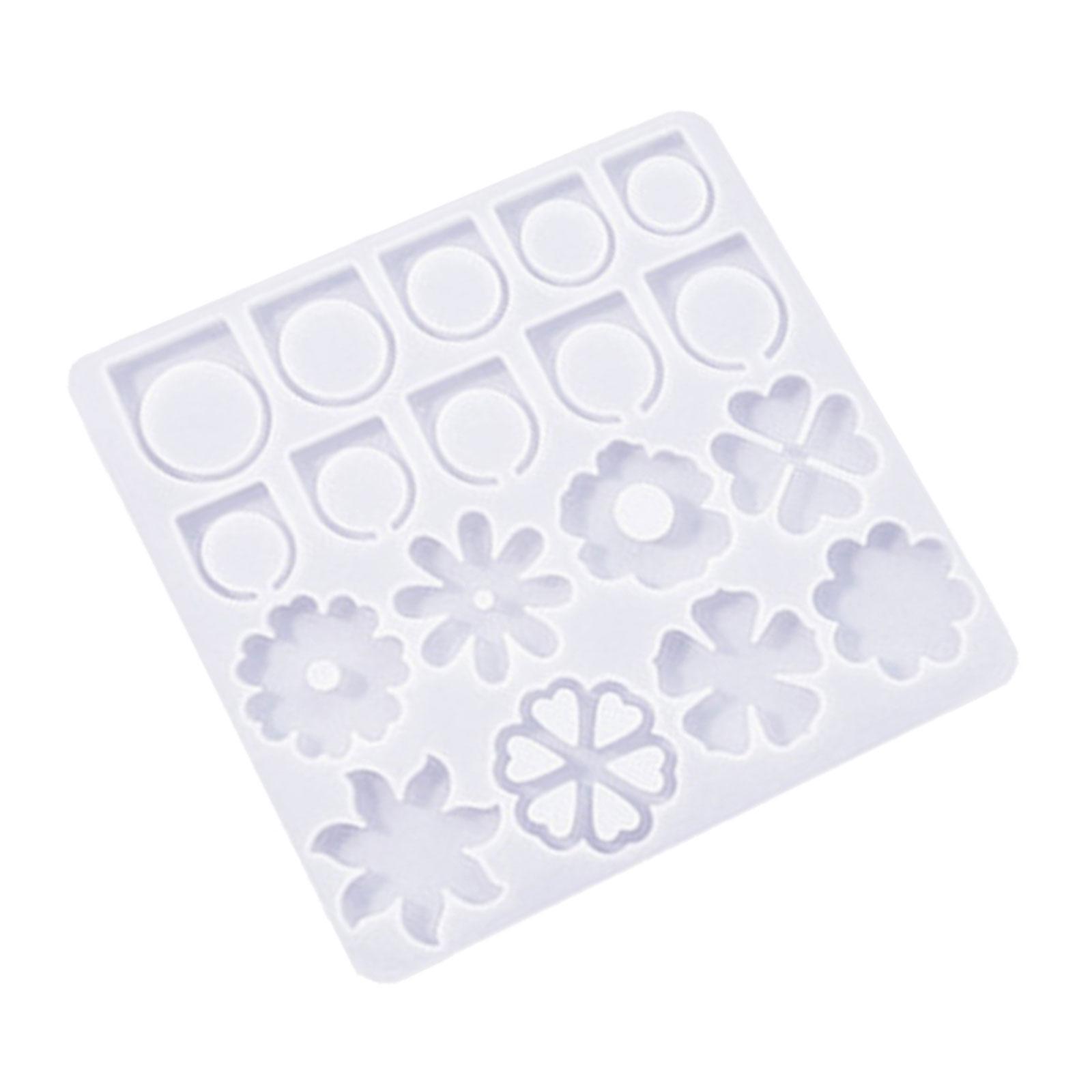 

Кольца из эпоксидной смолы с кристаллами, силиконовая форма, привлекательные силиконовые кольца, формы для украшений, аксессуары для колец из эпоксидной смолы своими руками 3