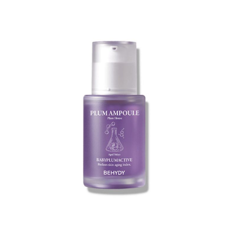 Bhidi Plum Ampoule Vegan Moisture Hydrating Whitening Elasticity Anti-Aging Wrinkle Improvement 30ml