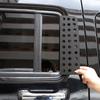 Für Hummer H3 2005-2009 Aluminiumlegierung Äußere Details Auto Heckscheiben Glas Schutzblech Zubehör Auto Modifikation