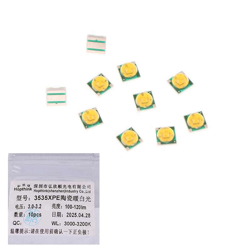 5/10 Buc Diode Emițătoare de Lumină Pcb Pentru Bec DIY Margele Luminoase Led Smd 3535 Cipuri 1-3W 3V Margele Lumină Alb Cald Montare
