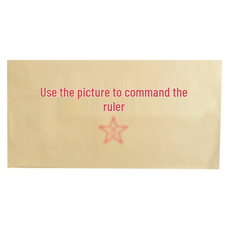 Dual-Color Tactical Map Reading  Command Ruler
