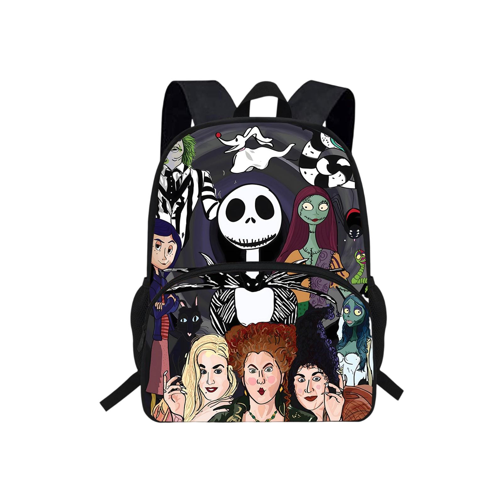 

Рюкзак, Снова в школу, Мультяшный Милый Дорожный Рюкзак с Принтом, Периферийный Двуплечевой Рюкзак для Подростков, Студентов, Мальчиков и Девочек One Size