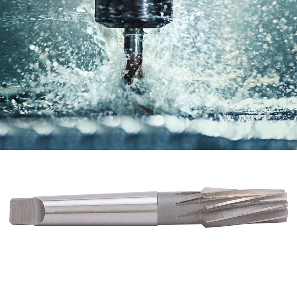Spiral Reamer 1:10 HSS Taper Shank Tool Reaming Mold Processing Machine Tool Hardware