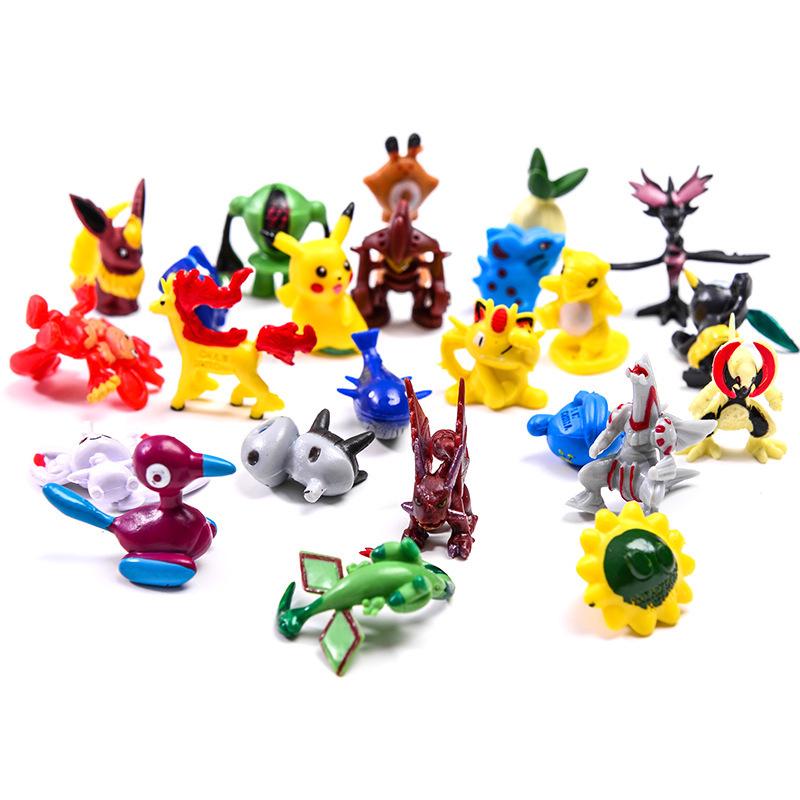Hračka Kreslená 7cm Figurka Pikachu Monstrum Figurky Dárek Hračky