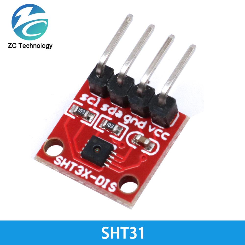SHT30 SHT31 SHT35 temperature and humidity sensor module I2C communication numeric wide voltage