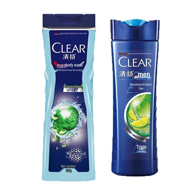 

Набор: Прозрачный шампунь против перхоти и гель для душа