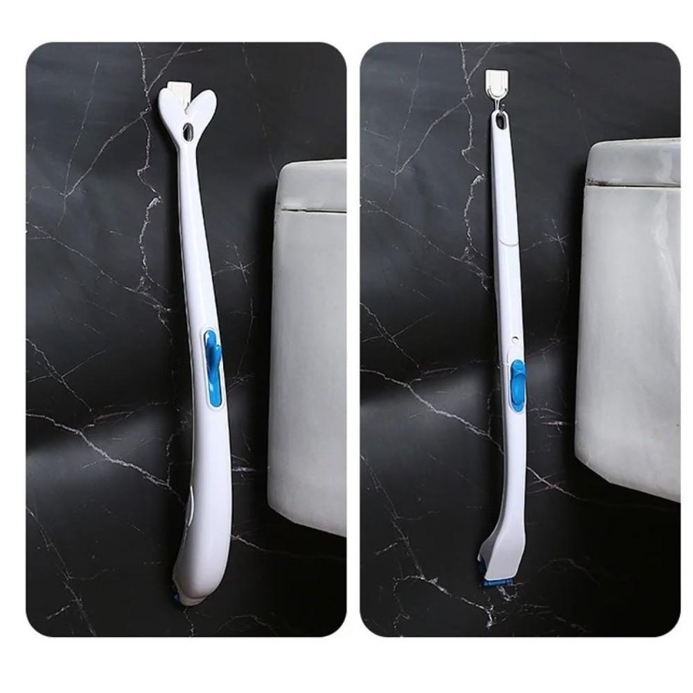 Water Soluble Toilet Brush Set Disposable Heads Toilet Scrubber Toilet Cleaning Brush  Restroom
