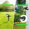 Adjustable Solar Spotlight Solar Garden Light IP65 Solar Power Green Light For Yard Path Tree Decor Solar Light Outdoor