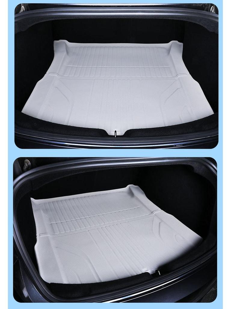 Tesla Model 3 Trunk Mat Refurbishment & TPE Tail Box Mat Set