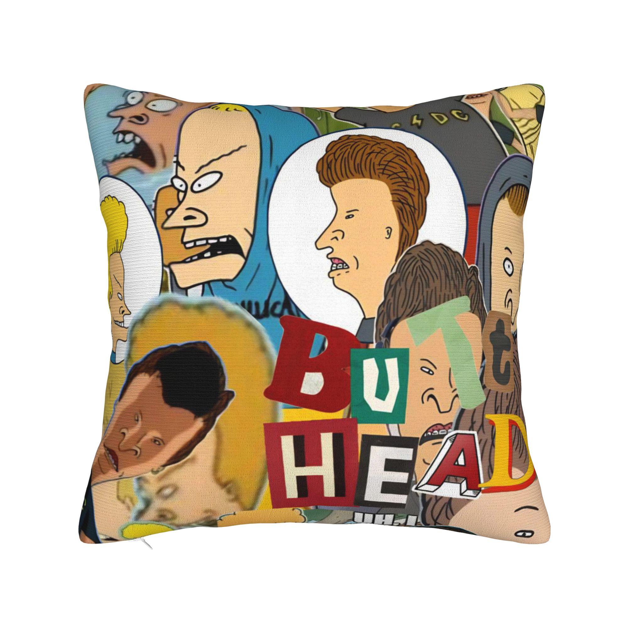 

Наволочки Beavis and Butthead Товари з принтом Наволочка для подушки Подушки Декор для ліжка На блискавці Різні розміри 12x12in 30X30cm