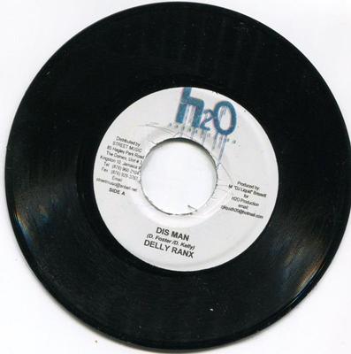 Disque 7 pouces DELLY RANKS / PREDATOR - Dis Man / Shot A Buss NONE H2O Productions Jamaïque Reggae, Ska & Dub Occasion